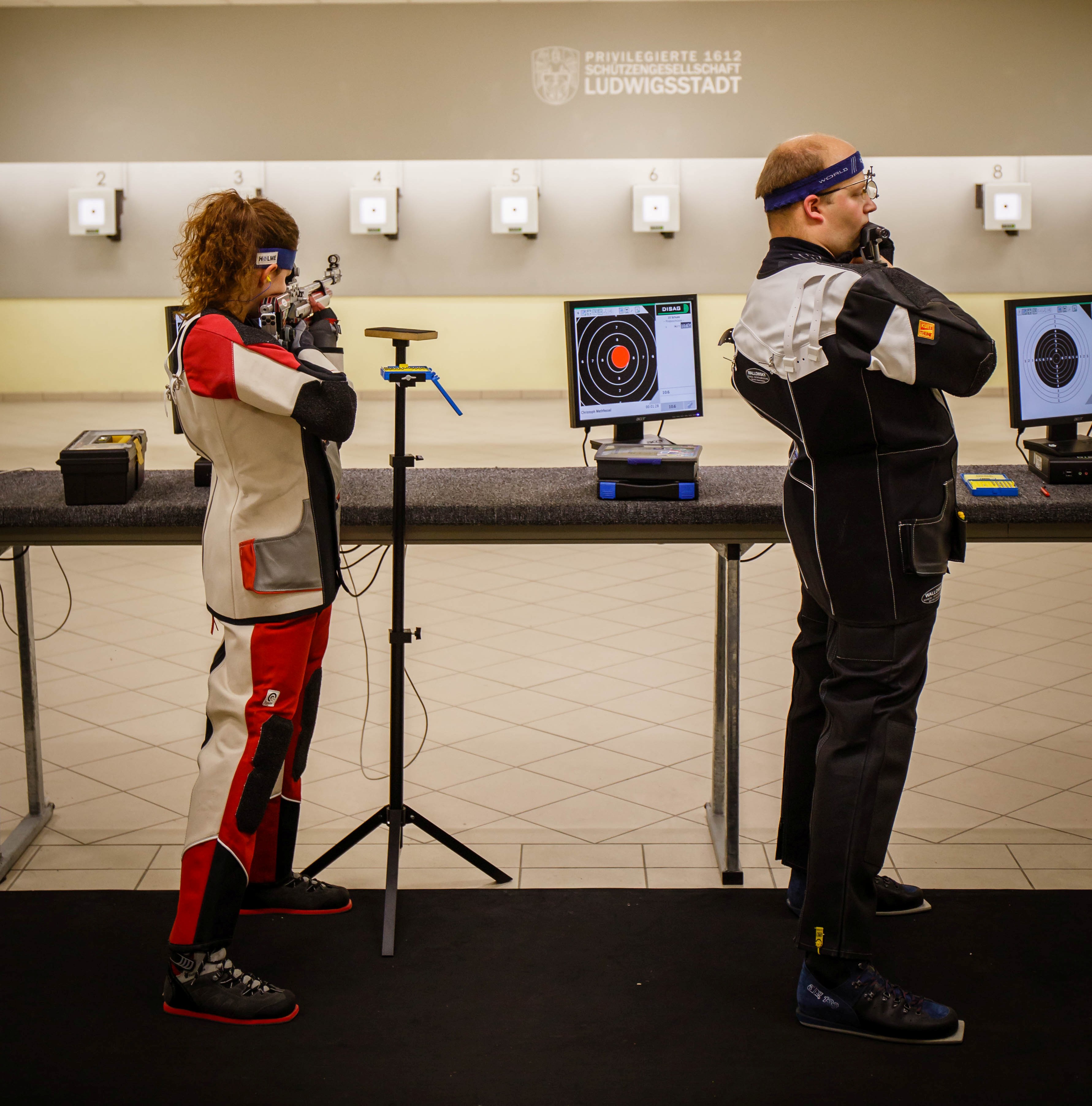 Im Finale des Nordcup 2016 lieferten sich Miriam Hanuschke und Christoph Methfessel ein Kopf-an-Kopf-Rennen bis zum letzten Schuss.