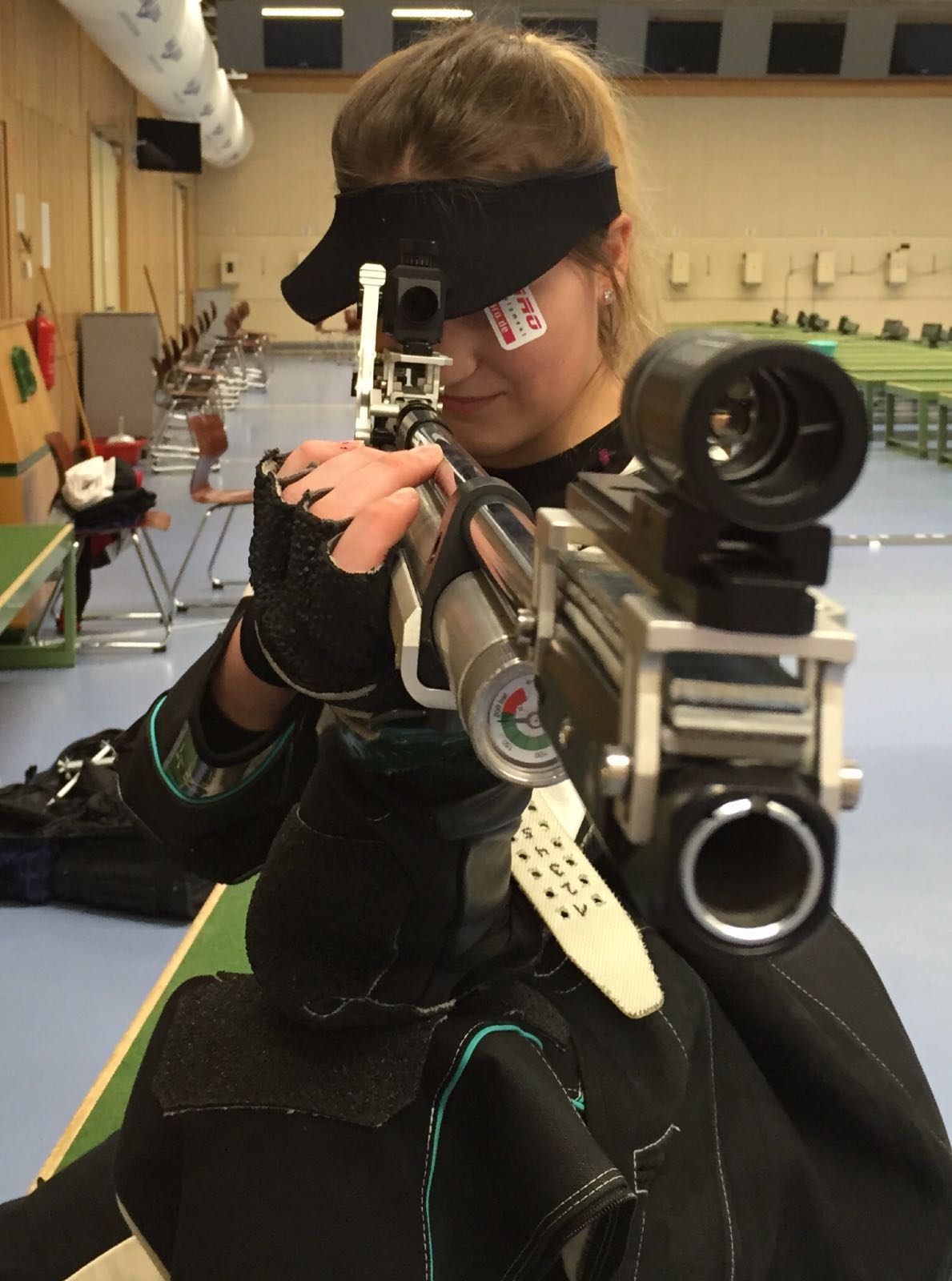 Laura Wachter beim EWK in Hochbrück