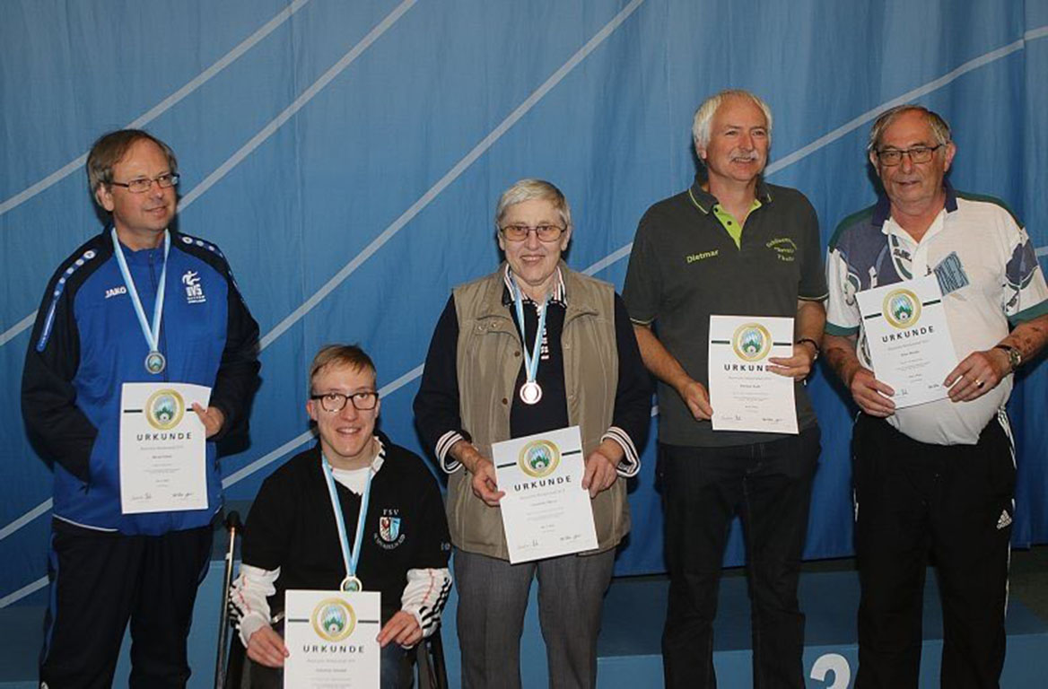 Oberfränkische Starter bei der Bayerischen Meisterschaft 2019: Sebastian Schmidt aus Schnabelwaid (2. v. l.)