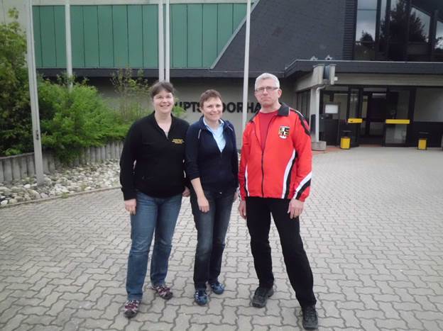 Impressionen aus noch guten Zeiten: Manuela Knorn, Silvia Schirmer & Florian Milles (v. l. n. r.)