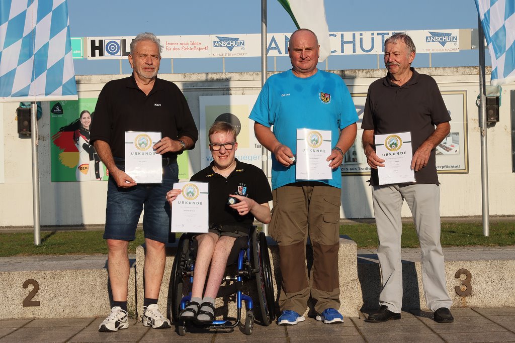 Bayerische Herbstmeisterschaften in der Wettkampfklasse Parasport (BH Klasse)