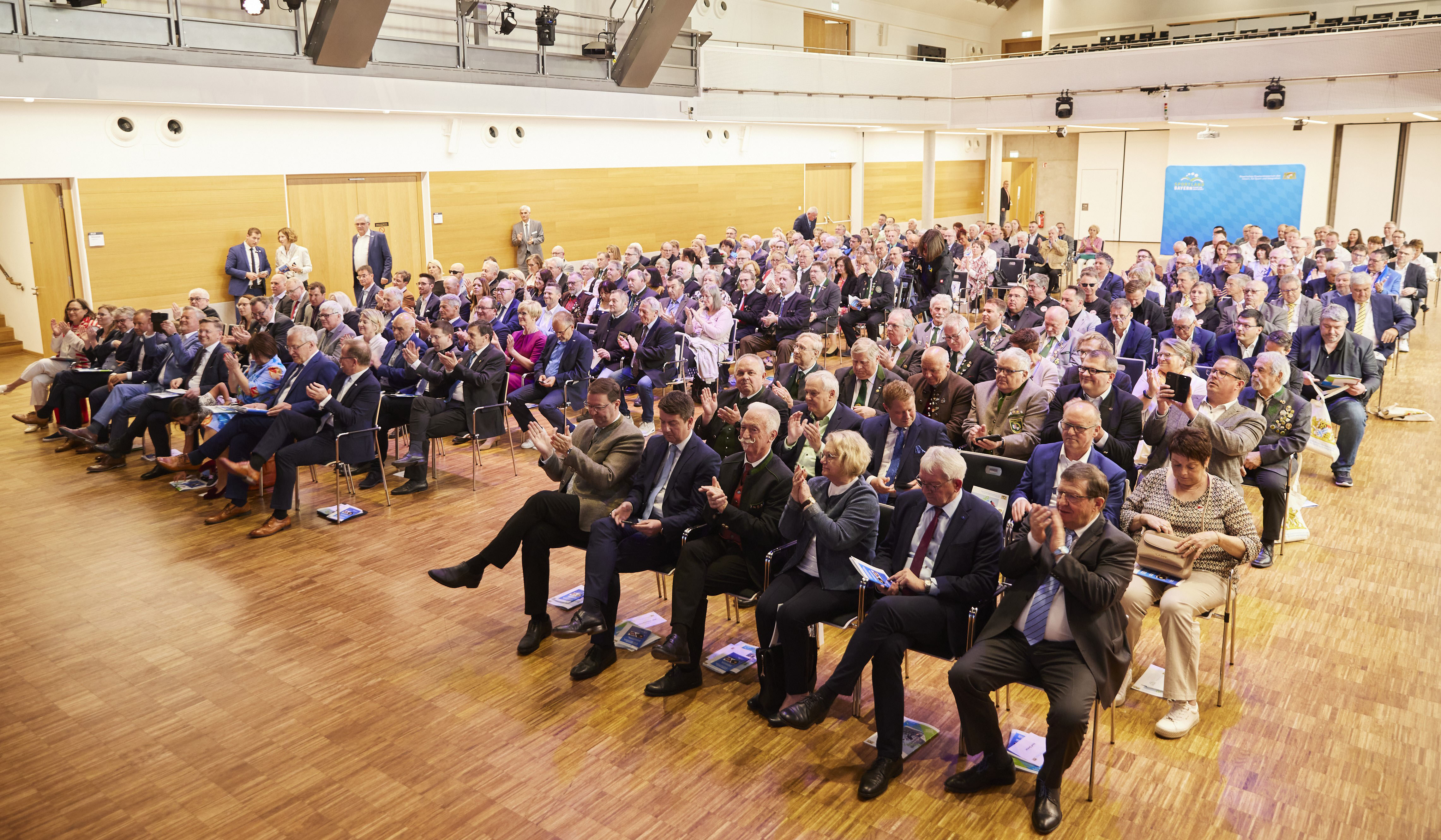 Verleihung der Ehrenmedaille für besondere Verdienste um den Sport in Bayern - Blick ins Auditorium
