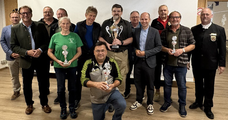 Pistolenwertung um den neuen Pokal von MdL Tim Pargent 
